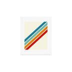 Alator - Classic 70s Retro Summer Stripes Art Print Gallery Image 1