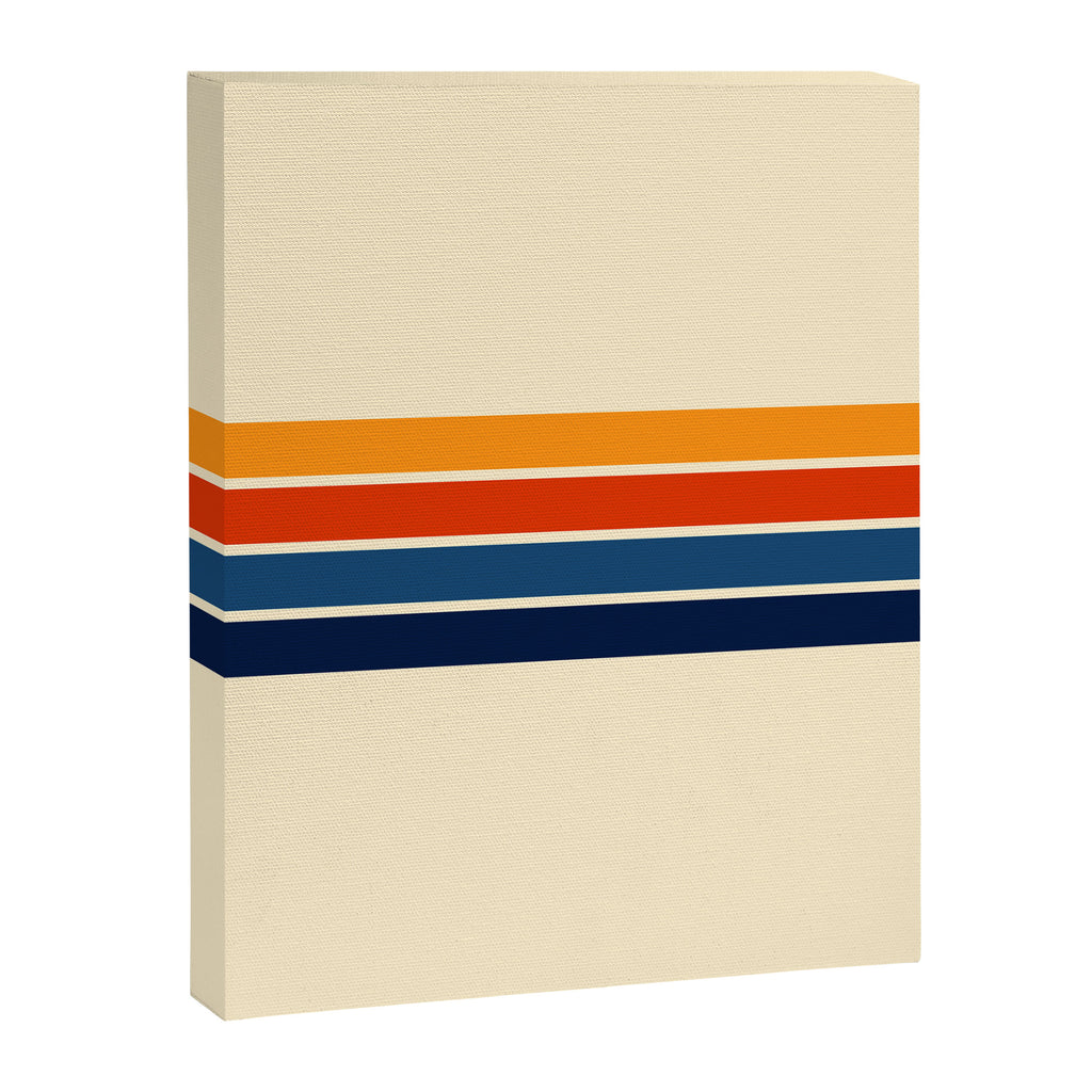 Classic Retro Stripes Canvas Print Gallery Image 8