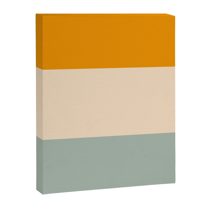 Heracles - Minimal Summer Retro Stripes Canvas Print Gallery Image 1