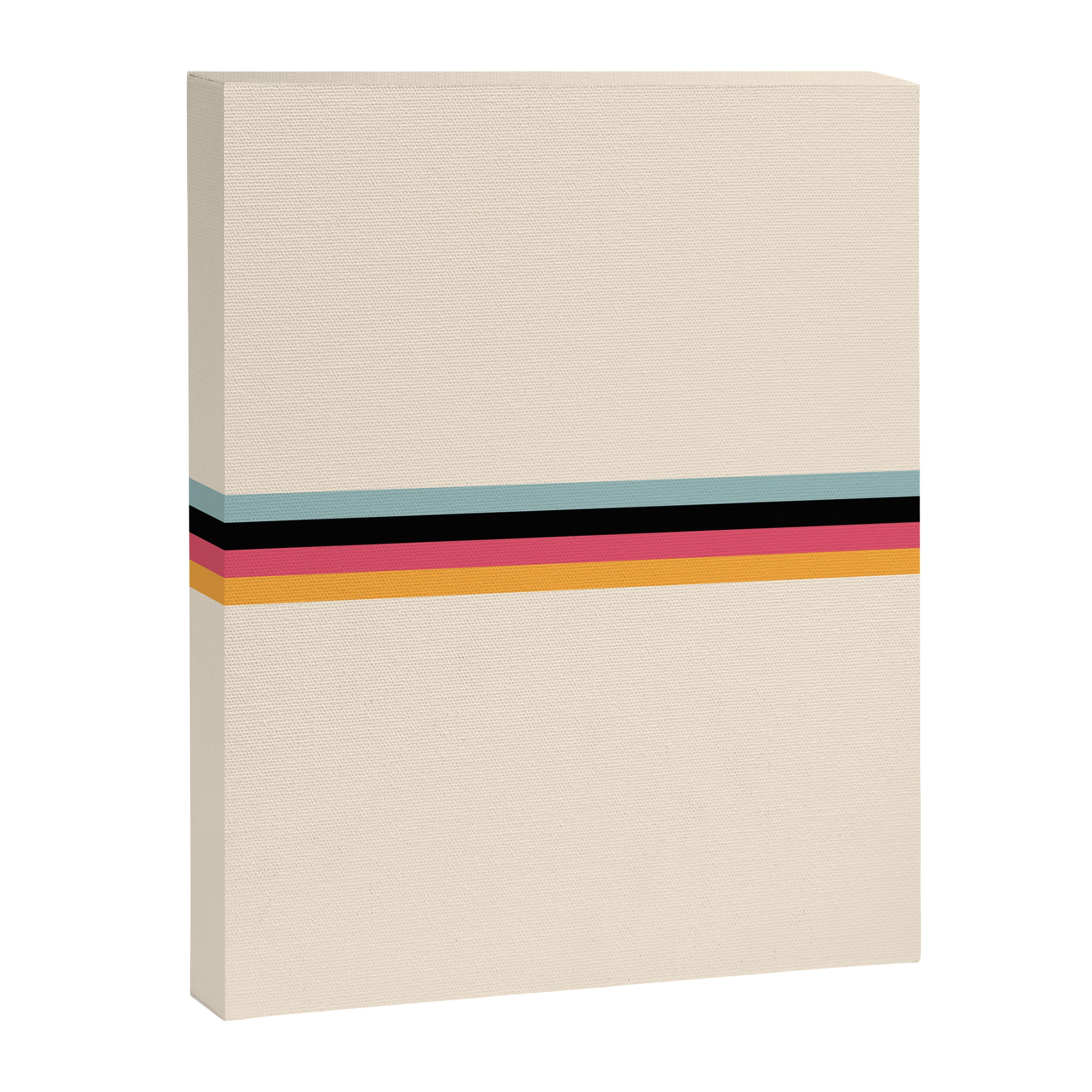 Ishtar - Classic Retro Summer Stripes Canvas Print Gallery Image 8