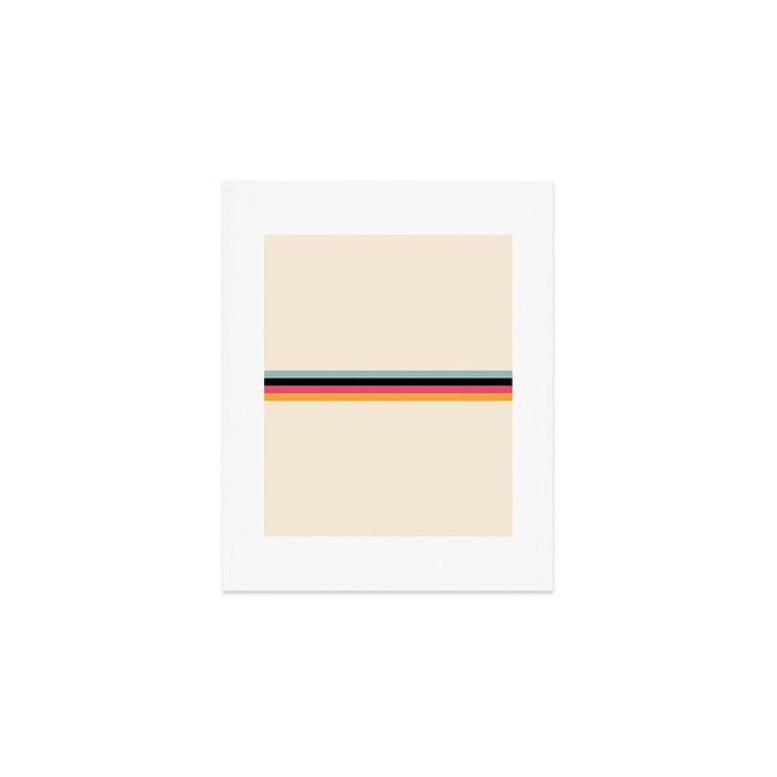 Ishtar - Classic Retro Summer Stripes Art Print Gallery Image 1