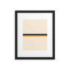 Ishtar - Classic Retro Summer Stripes Framed Art Print Gallery Image 6