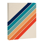 Karanda - 70s Style Classic Retro Stripes Canvas Print Gallery Image 8