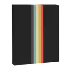 Minimal Classic Rainbow Retro Stripes - Tipua Canvas Print Gallery Image 8