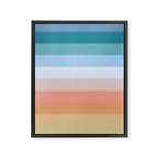 Multicolor Stripes - Tiyanak Framed Canvas Print Gallery Image 8