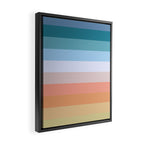 Multicolor Stripes - Tiyanak Framed Canvas Print Gallery Image 2