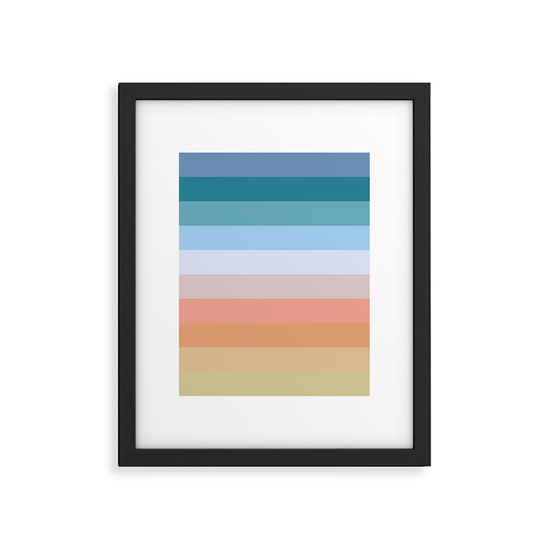 Multicolor Stripes - Tiyanak Framed Art Print Gallery Image 6