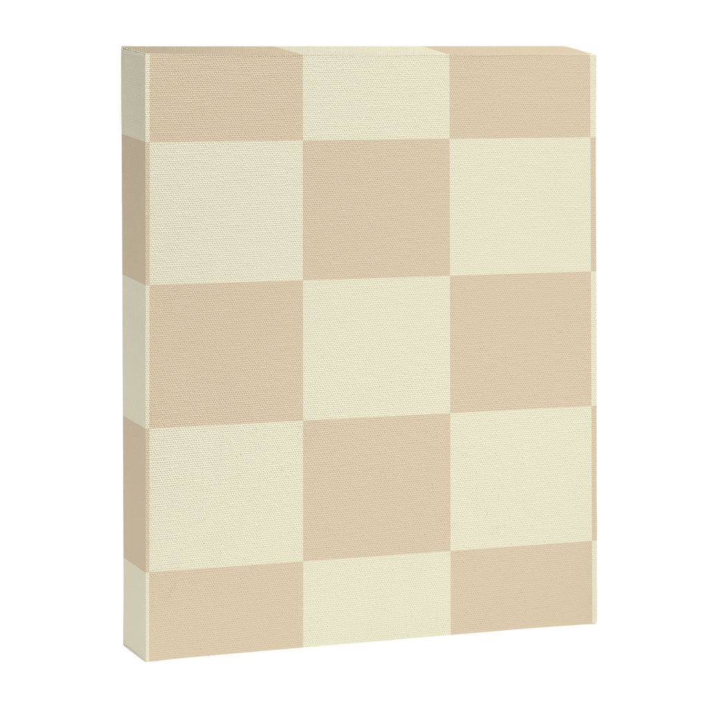Muted Checkerboard Canvas Print Gallery Image 8