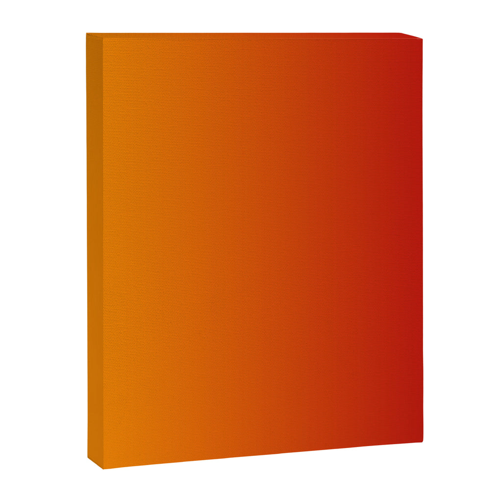 Red Orange Gradient Canvas Print Gallery Image 8