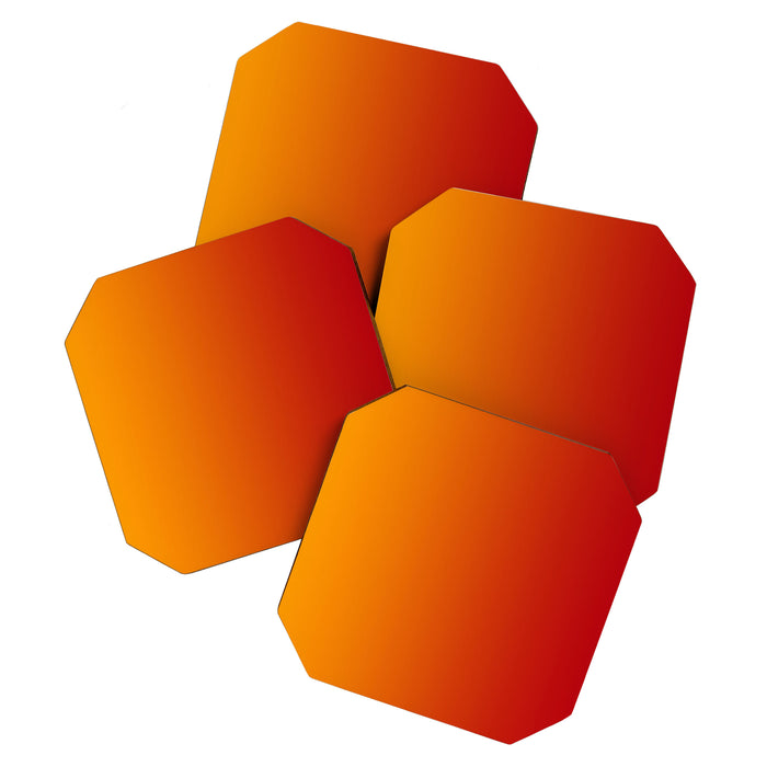 Red Orange Gradient Coaster Gallery Image 1