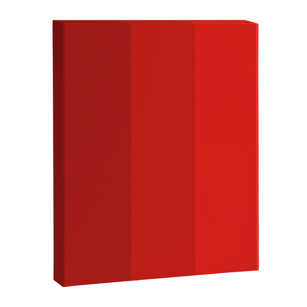 Red Striped Color Gradient Canvas Print Gallery Image 8