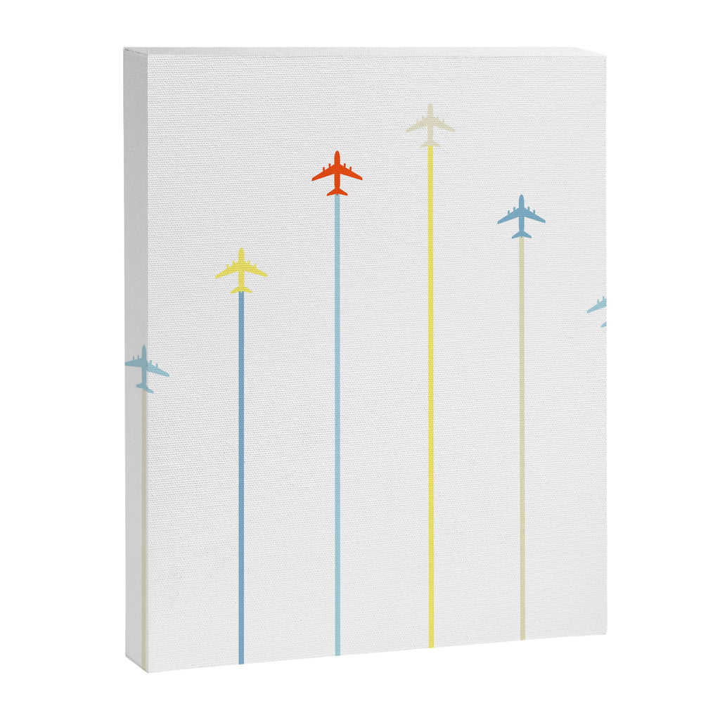 Retro Airplanes Canvas Print Gallery Image 8