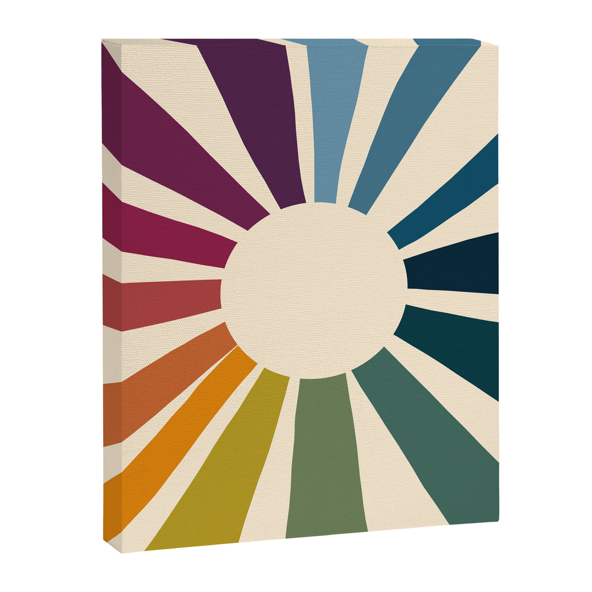 Retro Blossom Canvas Print Gallery Image 8