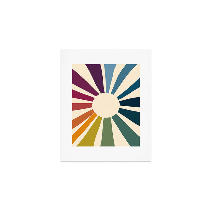 Retro Blossom Art Print Gallery Image 1