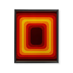 Retro Design 01 Framed Canvas Print Gallery Image 6