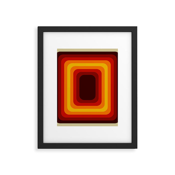 Retro Design 01 Framed Art Print Gallery Image 1