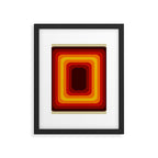 Retro Design 01 Framed Art Print Gallery Image 4