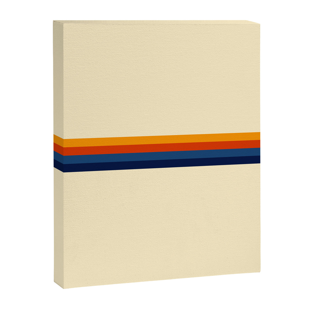 Retro Stripes Summer of Love Canvas Print Gallery Image 8