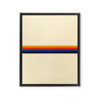 Retro Stripes Summer of Love Framed Canvas Print Gallery Image 8