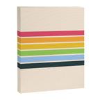 Tarama - Classic 70s Style Retro Stripes Canvas Print Gallery Image 8