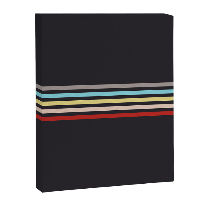 Ujimasa - Classic Retro Stripes Canvas Print Gallery Image 1