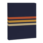 Vintage Retro Stripes Canvas Print Gallery Image 8