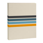 Vintage Retro Stripes Canvas Print Gallery Image 8