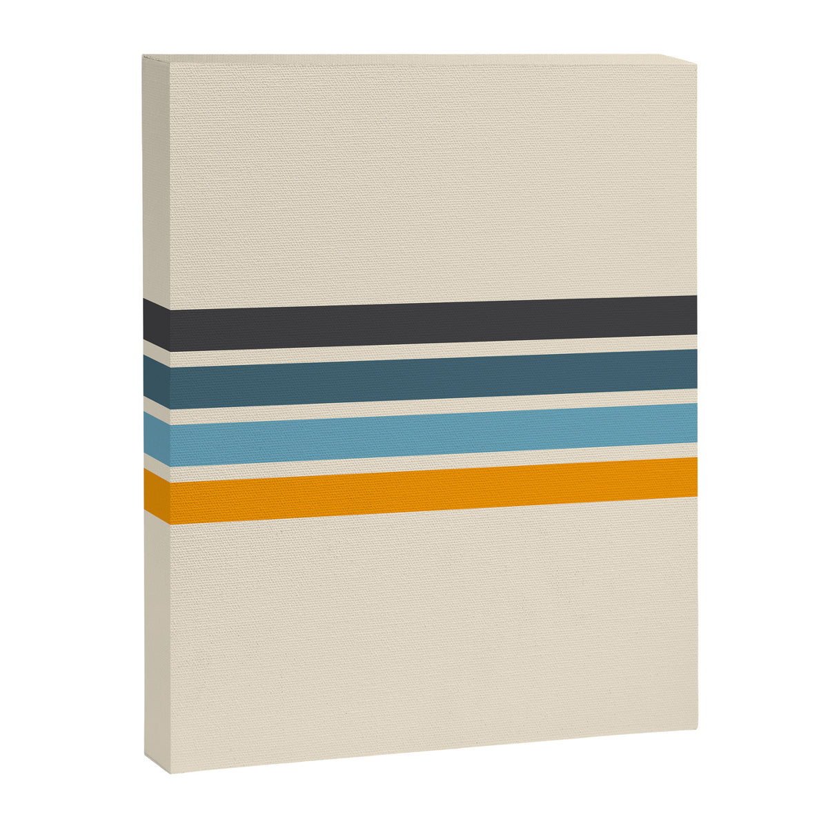 Vintage Retro Stripes Canvas Print Gallery Image 8