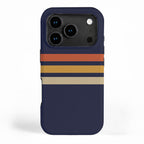 Vintage Retro Stripes iPhone Case Gallery Image 1