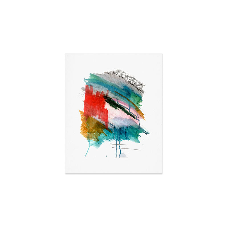 Happiness - a bright abstract piece Art Print Gallery Image 1