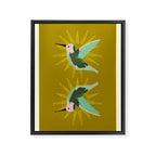 Hummingbird aka Sun God Framed Canvas Print Gallery Image 8