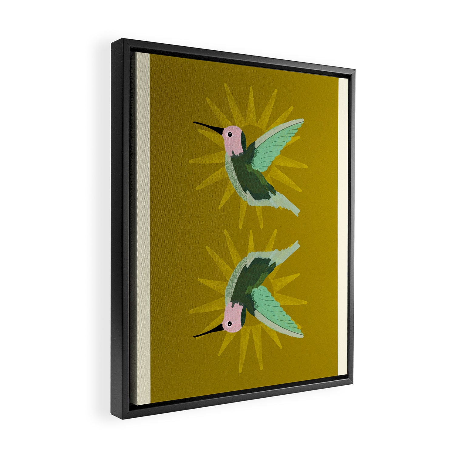 Hummingbird aka Sun God Framed Canvas Print Gallery Image 2
