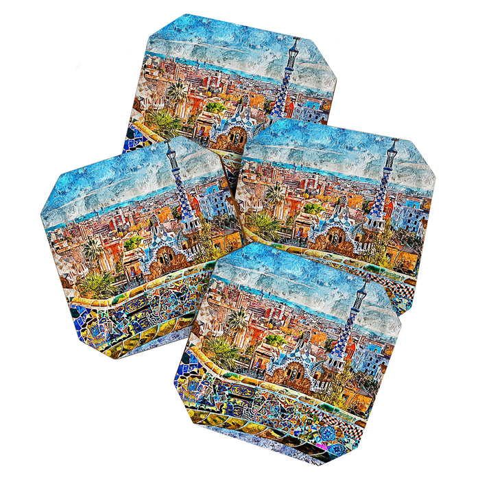 Barcelona, Parc Guell Coaster Gallery Image 1
