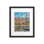 Barcelona, Parc Guell Framed Art Print Gallery Image 5