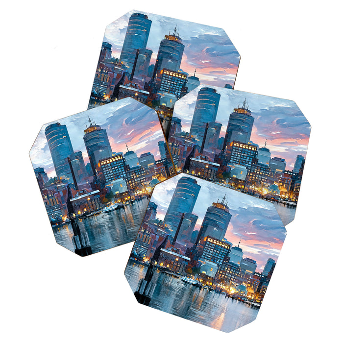 Boston Skyline Coaster Gallery Image 1