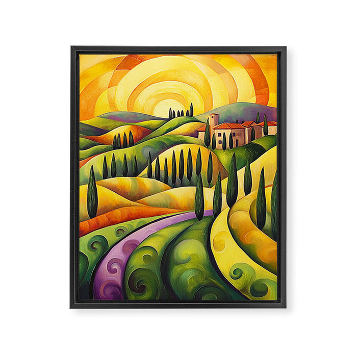 Eternal Tuscany Framed Canvas Print Gallery Image 1