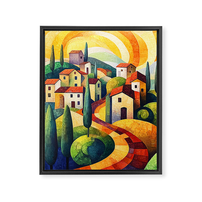 Eternal Tuscany Framed Canvas Print Gallery Image 1