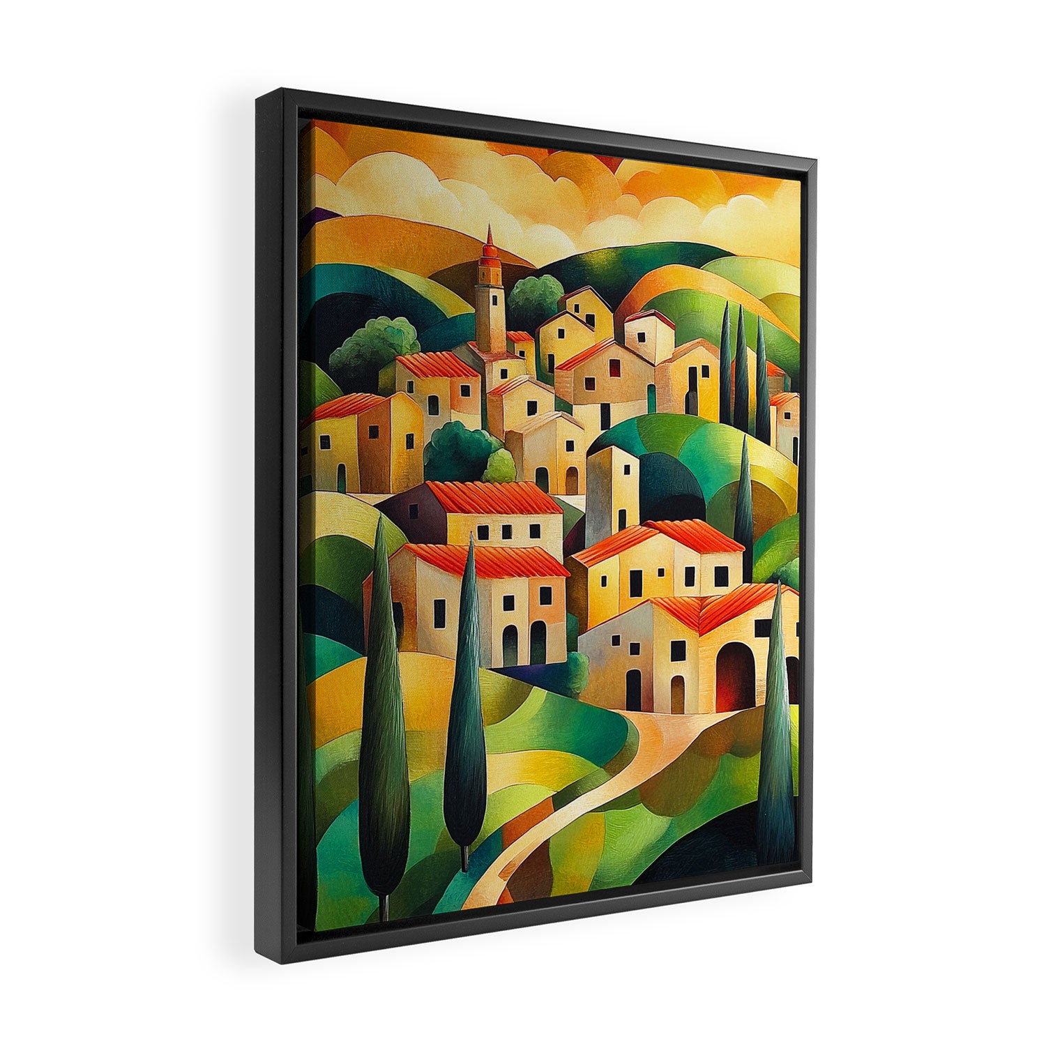 Eternal Tuscany Framed Canvas Print Gallery Image 2