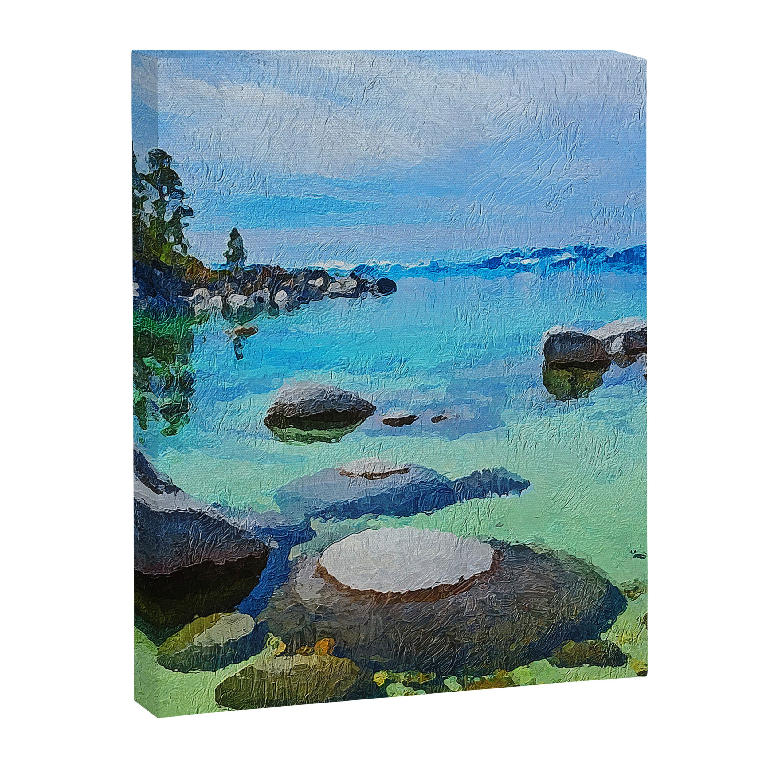 Lake Tahoe Canvas Print Gallery Image 6