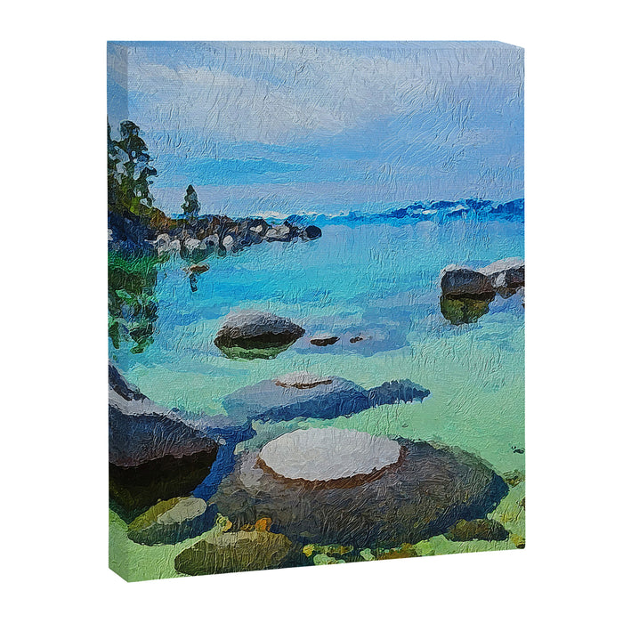 Lake Tahoe Canvas Print Gallery Image 1