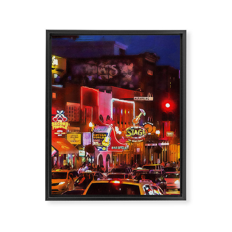 Nashville, Tennessee Framed Canvas Print Gallery Image 6