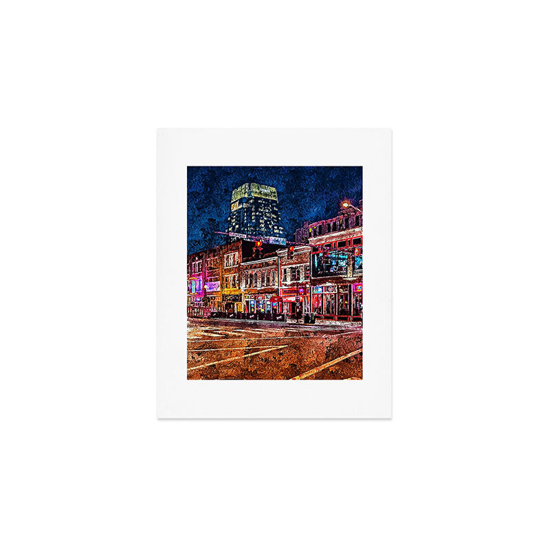 Nashville, Tennessee Art Print Gallery Image 1