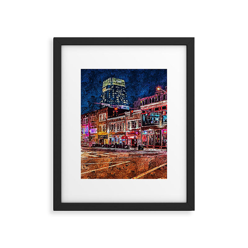 Nashville, Tennessee Framed Art Print Gallery Image 5