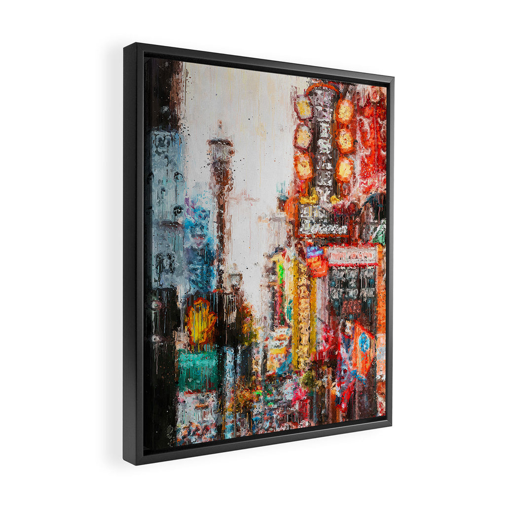 Nashville, Tennessee Framed Canvas Print Gallery Image 2