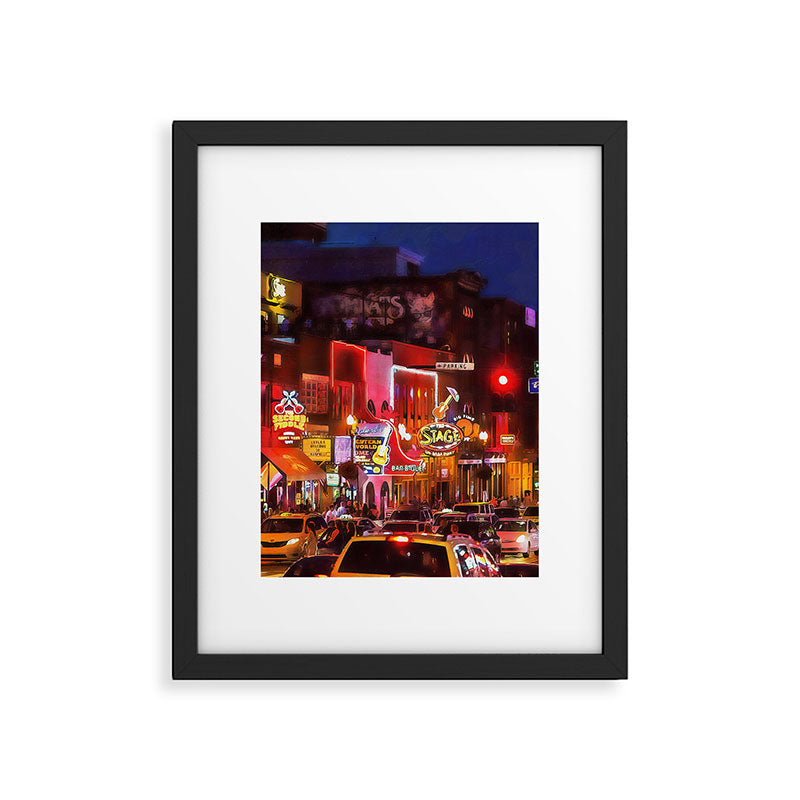 Nashville, Tennessee Framed Art Print Gallery Image 5