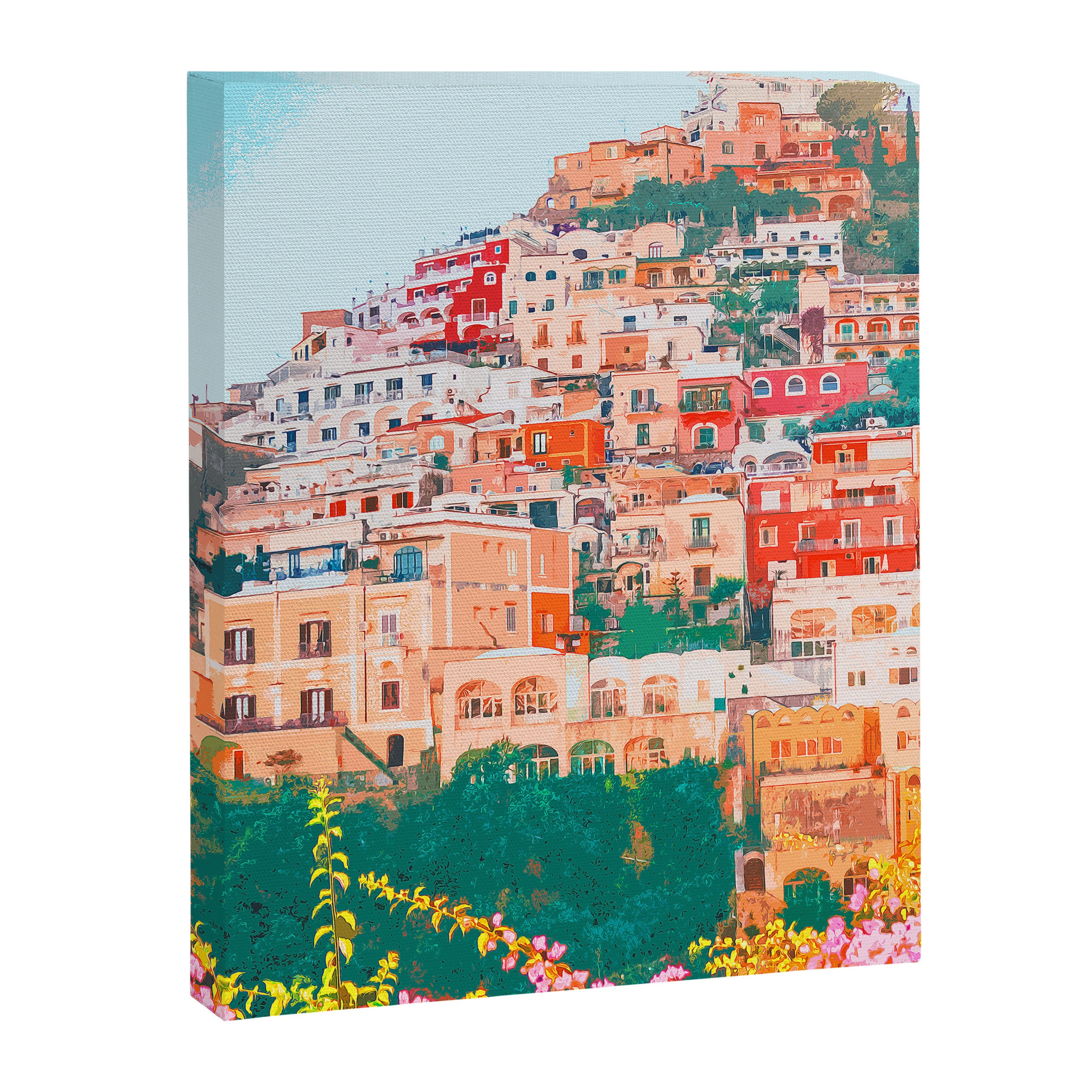 Positano, beauty of Italy Canvas Print Gallery Image 6