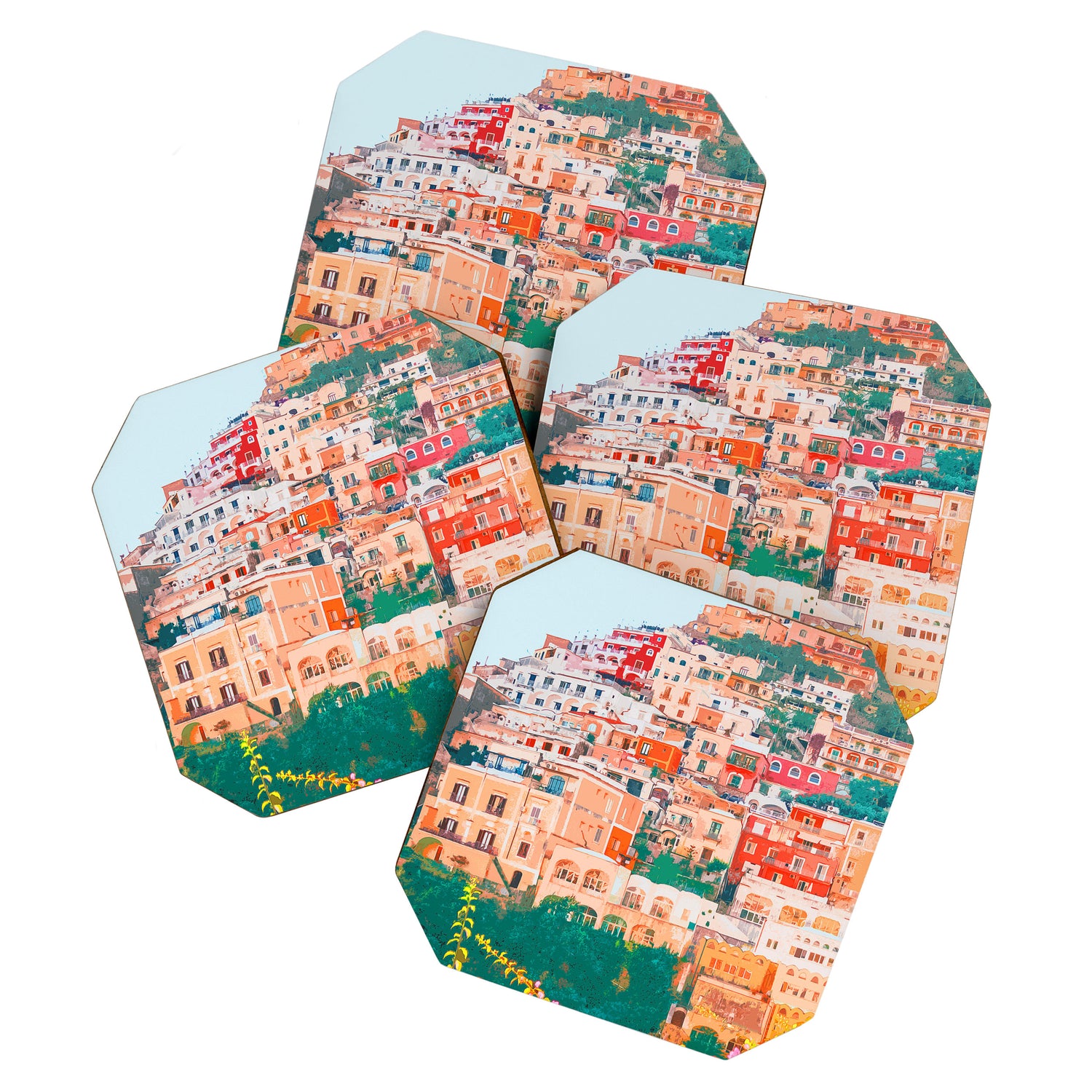 Positano, beauty of Italy Coaster Gallery Image 1