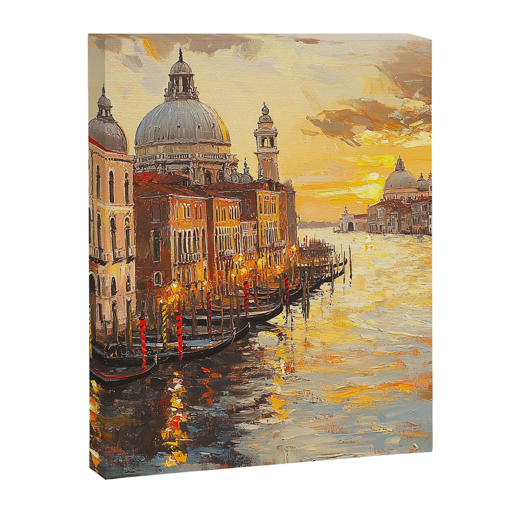 Reflections of a Venetian Dusk Canvas Print Gallery Image 8