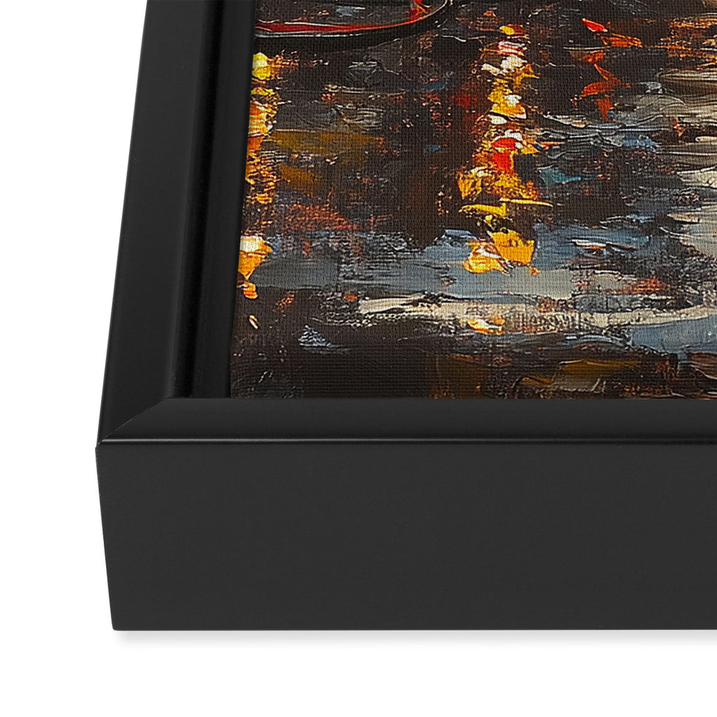 Reflections of a Venetian Dusk Framed Canvas Print Gallery Image 3