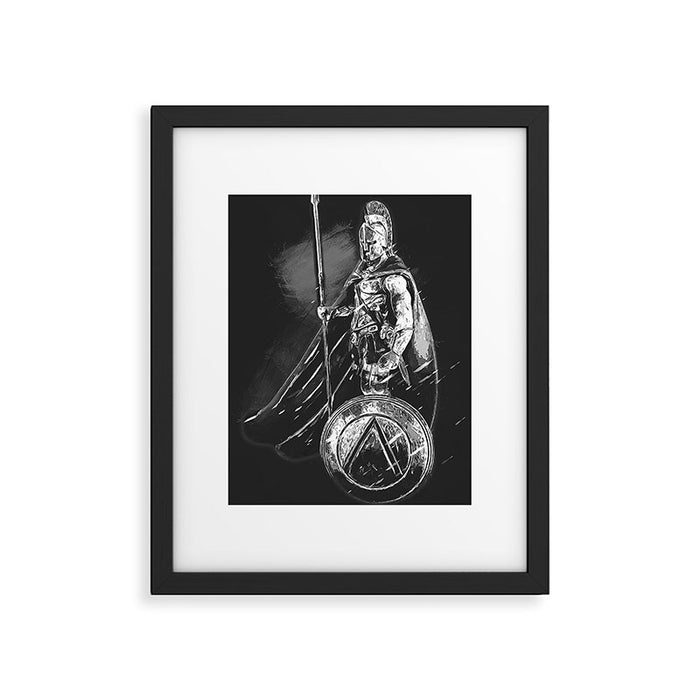Spartan Hoplite Framed Art Print Gallery Image 1